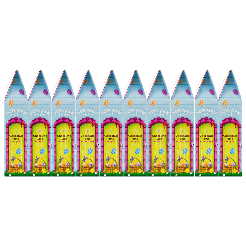 Chocolate Trio Popcorn Shed
