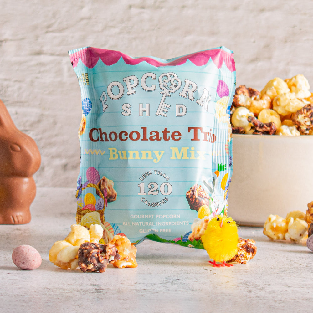 Chocolate Trio Popcorn Snack Packs | 16 Pack