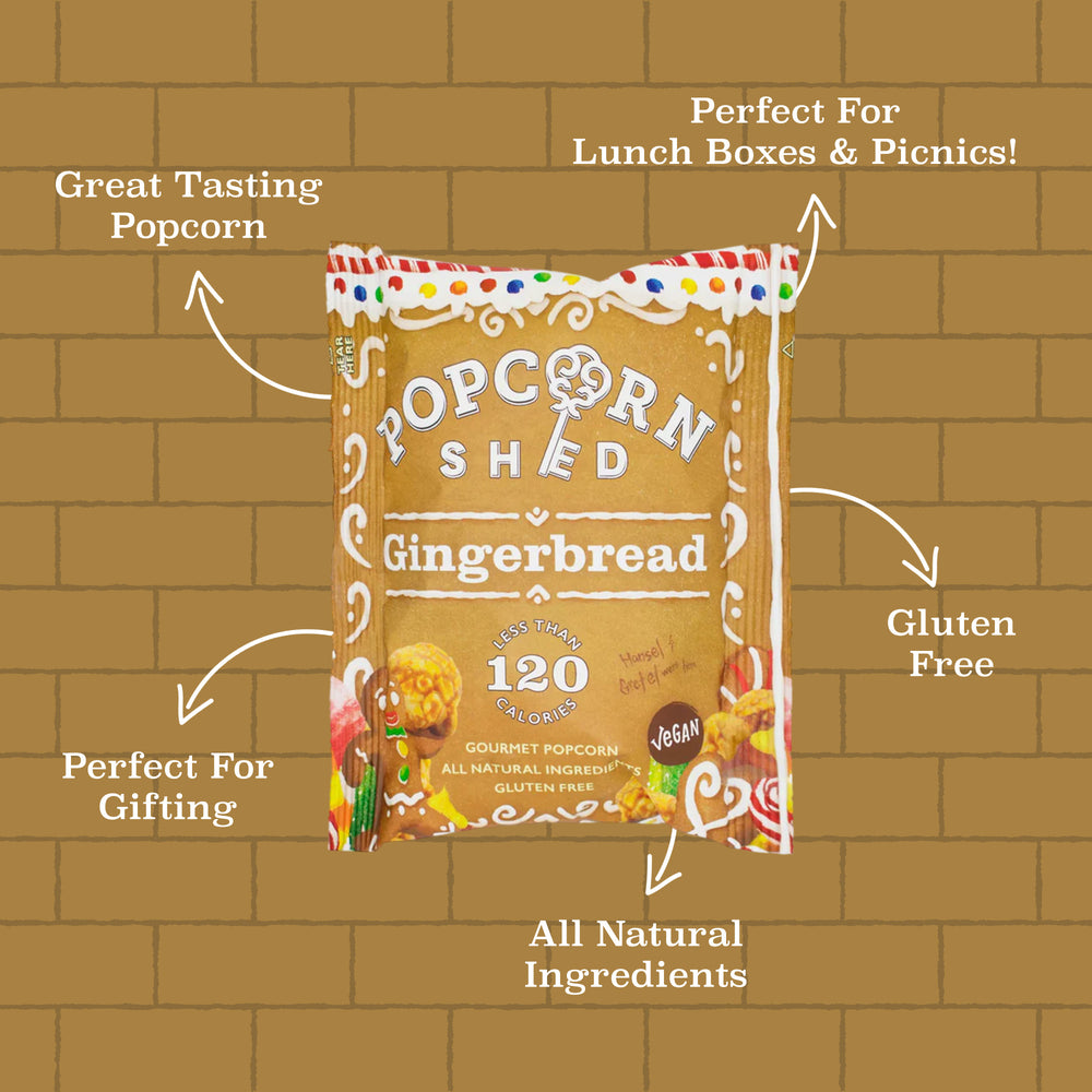 Gingerbread Popcorn Snack Pack
