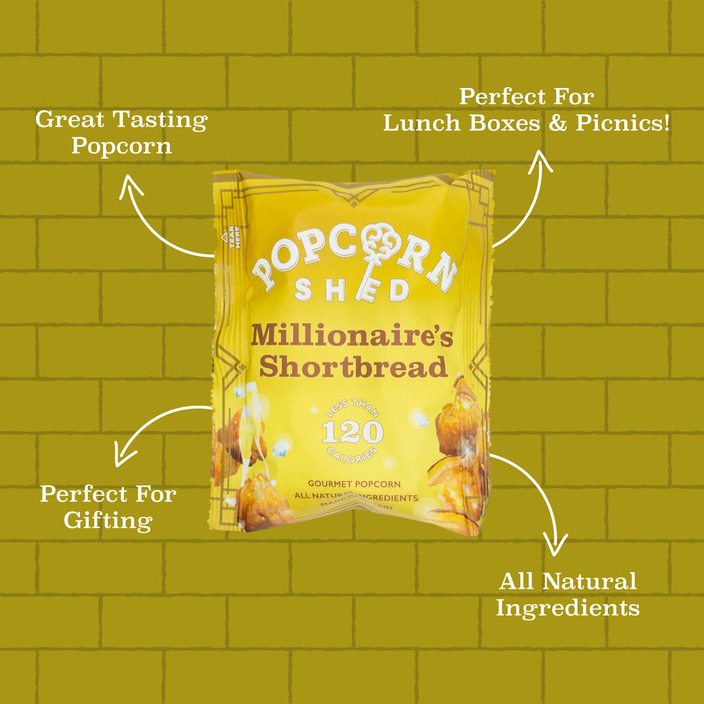 Millionaire's Shortbread Popcorn Snack Pack
