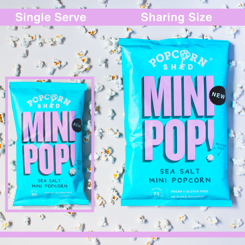Mini Pop!® Vegan Sea Salted Popcorn Multipack