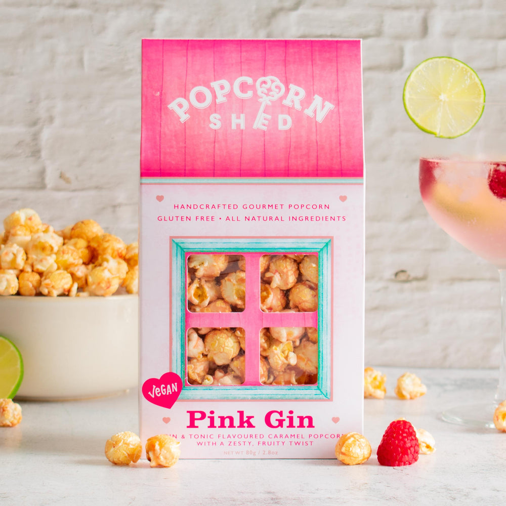 Pink Gin Popcorn Shed