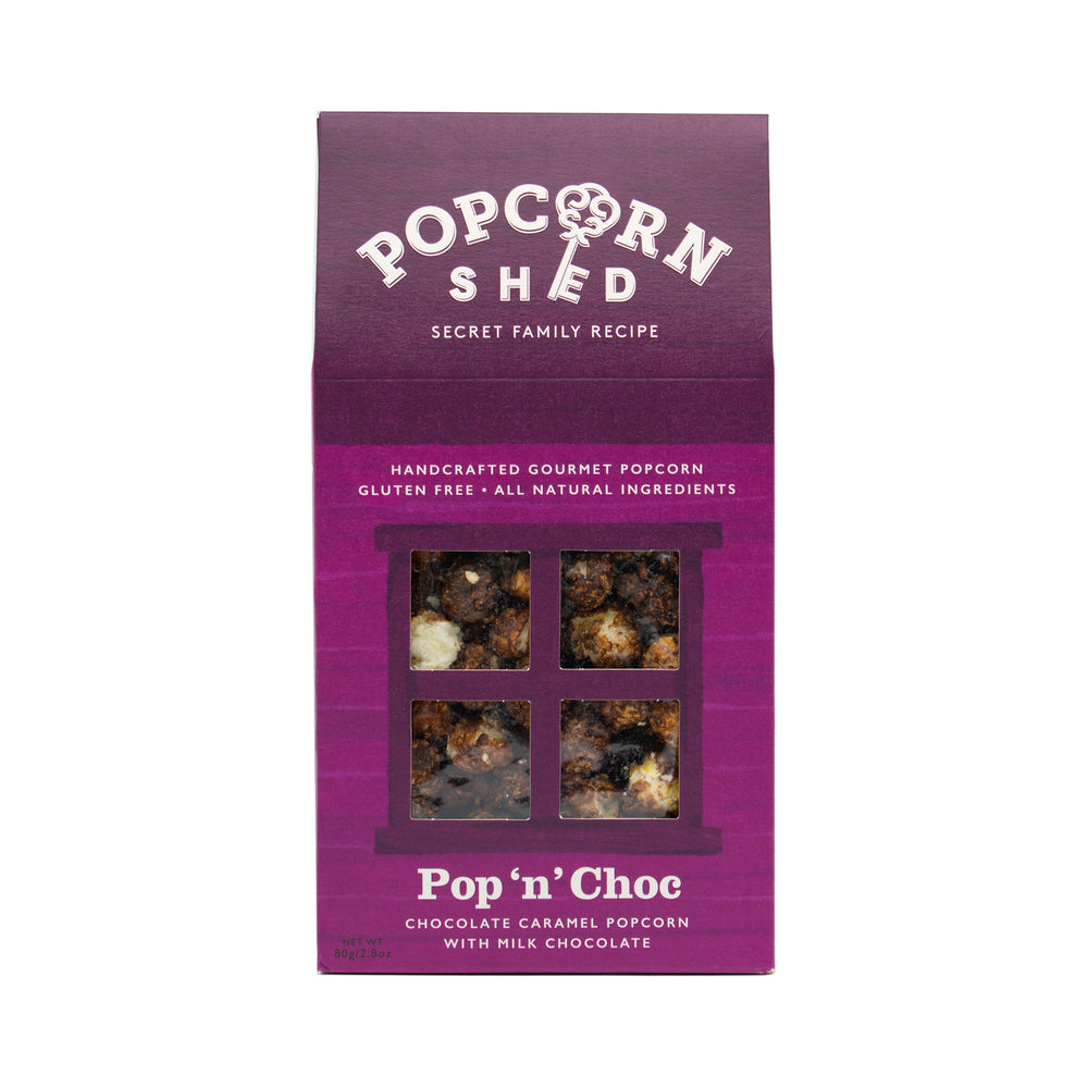 Pop 'N' Choc - Chocolate Popcorn Shed